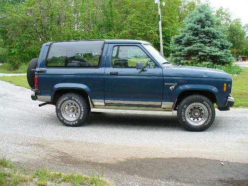 1986 ford bronco ii base sport utility 2-door 2.9l