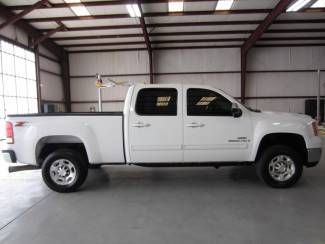 White crew cab duramax diesel allison financing new tires leather extras clean
