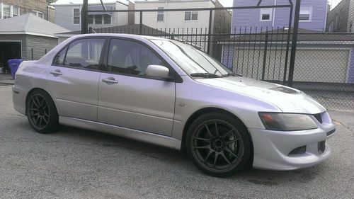 2003 mitsubishi evolution 8, clean, fast, silver