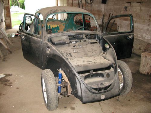 1974 volkswagon beetle - restoration project car