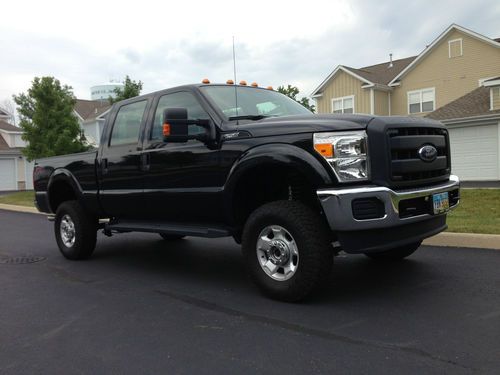 2012 ford f-250 super duty xl crew cab pickup 4-door 6.2l