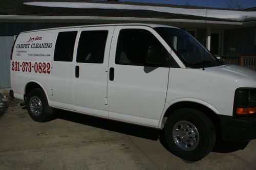 2007 CHEVY EXPRESS 1500 CARGO VAN BANE-CLENE PARA-MOUNT CARPET CLEANING VAN, US $23,000.00, image 2