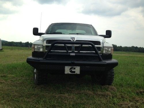 2001 dodge ram 2500 5.9l h.o. cummins diesel 6 speed quad cab 4x4 4wd