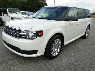 2013 clear title ford flex se fwd light rear damage repaired rebuilt damage