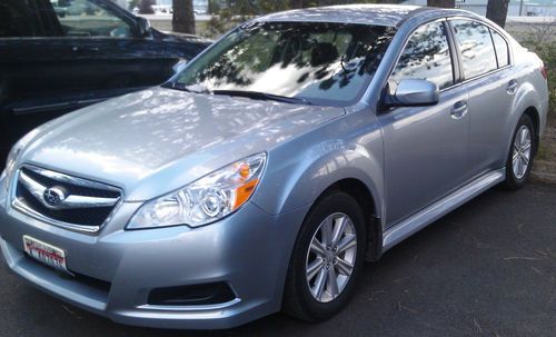 2012 subaru legacy 2.5i premium sedan 4-door 2.5l