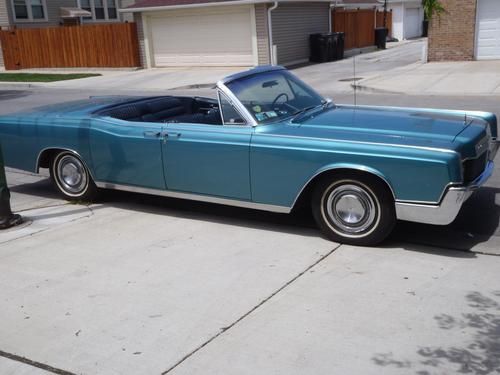 1966 Lincoln Continental Convertible 4 door, image 3