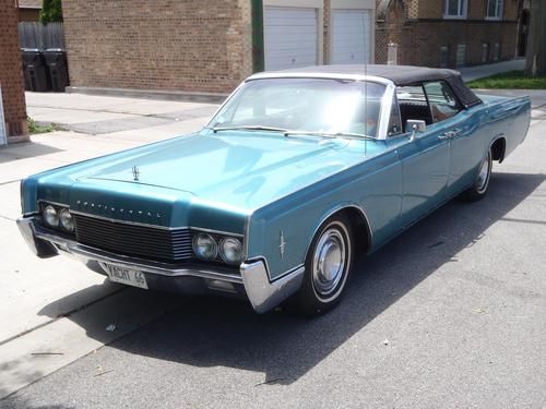 1966 Lincoln Continental Convertible 4 door, image 8