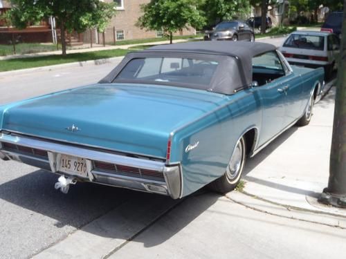 1966 Lincoln Continental Convertible 4 door, image 9
