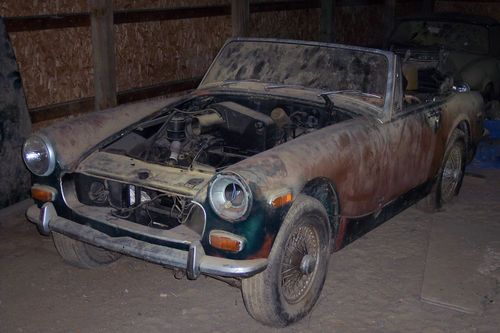 1973 mg midget, roller, no reserve