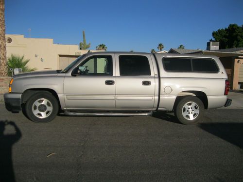 2006 chevrolet silverado 1500 lt crew cab pickup 4-door 5.3l low miles low price