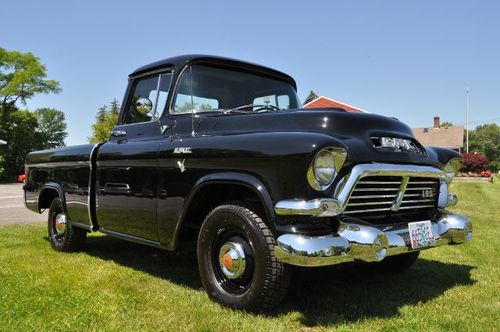 1957 gmc 100 suburban pickup solid oregon truck 1 of 300 built v8 manual shift