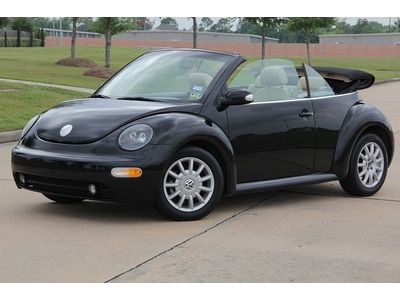 2005 vw beetle convertible,automatic,leather,clean title