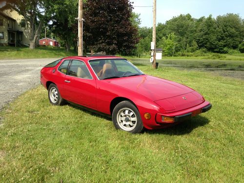 1977 porsche 924 no reserve coupe 2.0l manual transmission clean cond