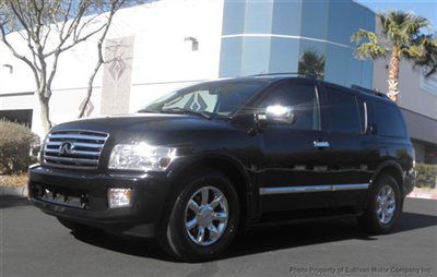 2006 infiniti qx56 is a sunny az luxury fully loaded suv nav, moonroof, dvd