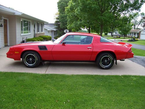 1978 chevrolet camaro z28 350ci 4speed 43,632 actual miles