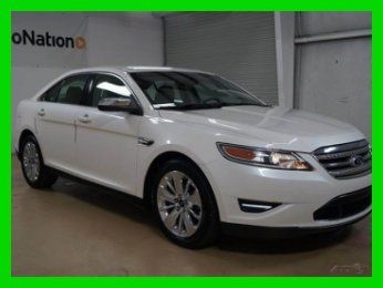 2012 ford taurus limited 3.5l v6, leather, sync, ford certified 7yr/100k