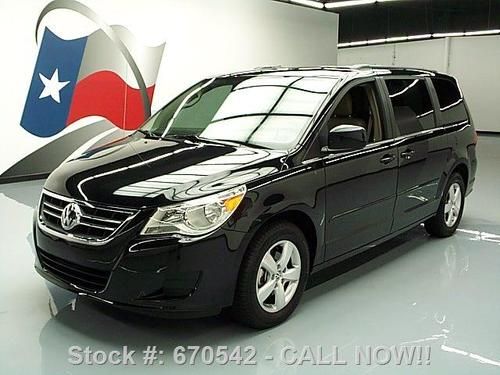 2011 volkswagen routan sel sunroof nav dvd rear cam 23k texas direct auto