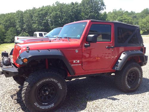 2007 jeep wrangler x sport utility 2-door 3.8l