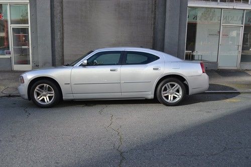 2006 Dodge Charger RT Hemi LOW MILES Silver / Gray LOW RESERVE, image 4