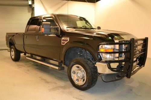 Ford f-350 super duty  xlt 4x4 diesel brush guard clean carfax 1 owner