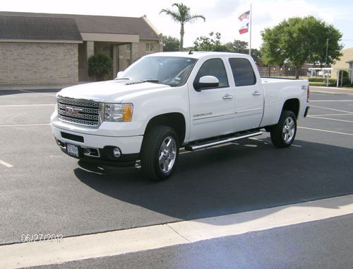 2013 gmc denali 2500 crew cab 4wd vortec 6.0 navigation