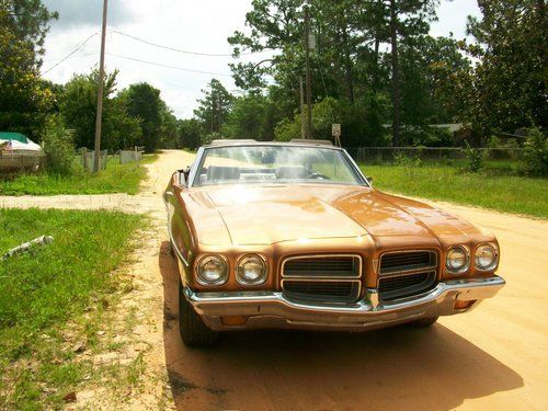 1972 pontiac  lemans sport convertible