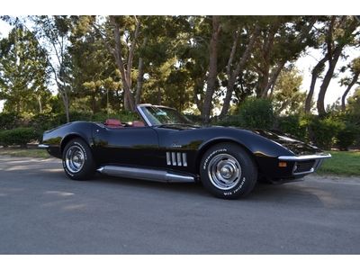 69 Vette, L-71 427/435, 4-Speed, Side Exhaust, P/B, P/W, P/S, Tilt/Tele, Leather, image 2
