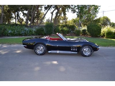 69 Vette, L-71 427/435, 4-Speed, Side Exhaust, P/B, P/W, P/S, Tilt/Tele, Leather, image 11