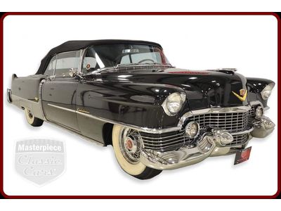 54 cadillac eldorado convertible 331ci v8 hydramatic automatic black/red