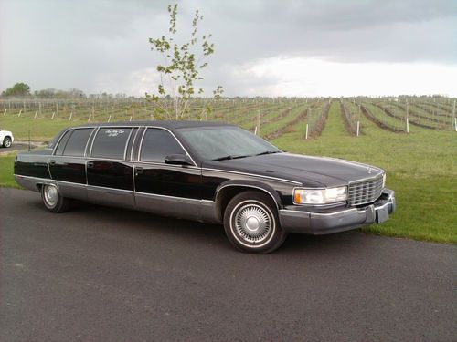 1996 cadillac 6 door limo