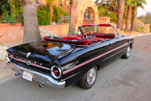 1963 ford falcon futura convertible v8 rust free california car beautiful $15900