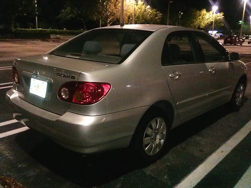2004 Toyota Corolla LE Sedan 4-Door 1.8L, image 4