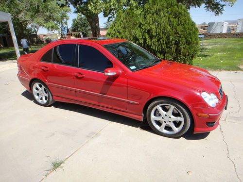 2007 mercedes-benz c230 sport sedan 4-door 2.5l