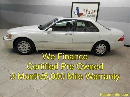 04 rl gps navi sunroof leather heated seat warranty finance texas