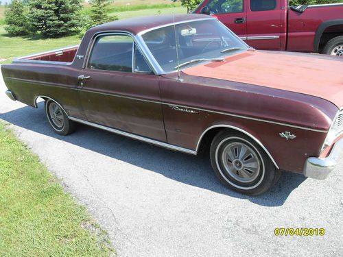 1966 ford ranchero 289 v-8 rust free