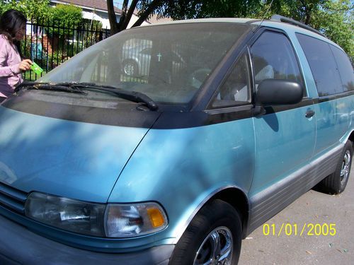 1995 toyota previa le mini passenger van 3-door 2.4l