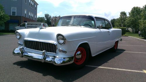 55 belair two door no post