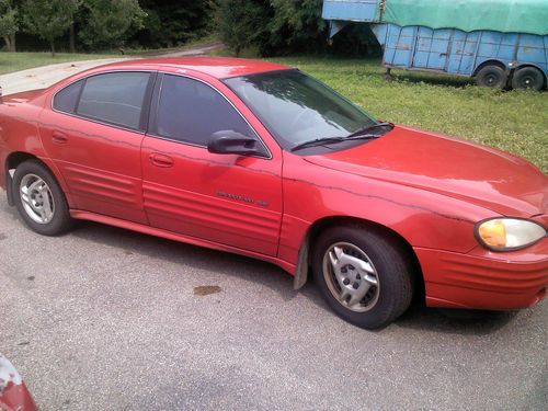 2001 pontiac grand am se sedan 4-door 2.4l