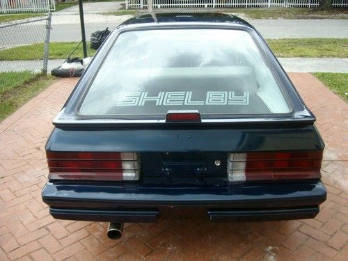1987 Dodge Charger Shelby Hatchback 2-Door 2.2L, image 4