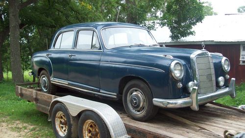 1958 mercedes benz 220 s 4 door sedan