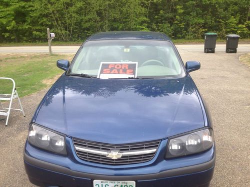 2005 chevrolet impala police package sedan 4-door 3.8l  (fbi)