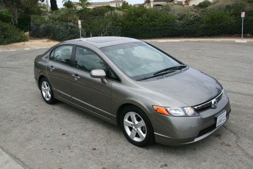 2008 honda civic ex-l with nav &amp; moonroof.  no reserve auction