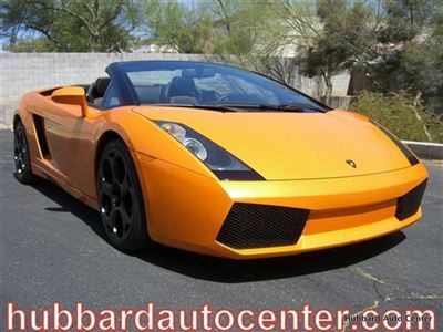 2007 lamborghini gallardo spyder, super nice, loaded, super low miles, must see!