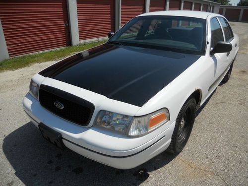 2000 ford crown victoria police interceptor grand marquis 4.6 cop car a/c auto