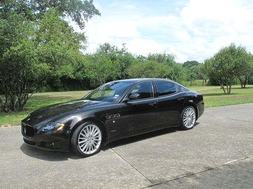 2011 maserati quattroporte sport gt s sedan 4-door 4.7l