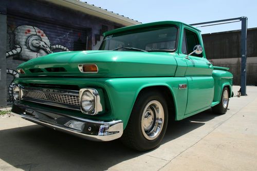 1966 chevrolet c10 step side truck frame off restoration "color of money"