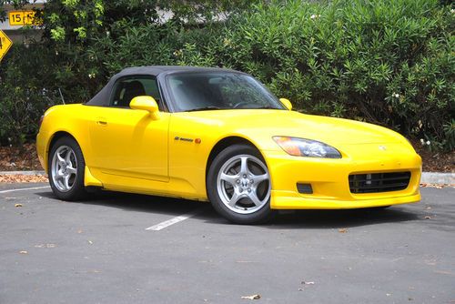 2001 honda s2000 - super clean! less then 8500 miles! one owner california car