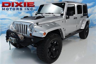 08 jeep wrangler unlimited 4dr 4x4 lifted call barry 615..516..8183 low miles su