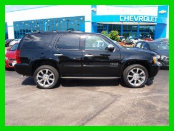 2013 chevrolet tahoe chevy lt 4wd leather low reserve financing dvd sunroof