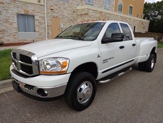 2006 ram 3500 dually 4x4 quad cab slt 5.9l cummins turbo diesel auto 60k miles!!